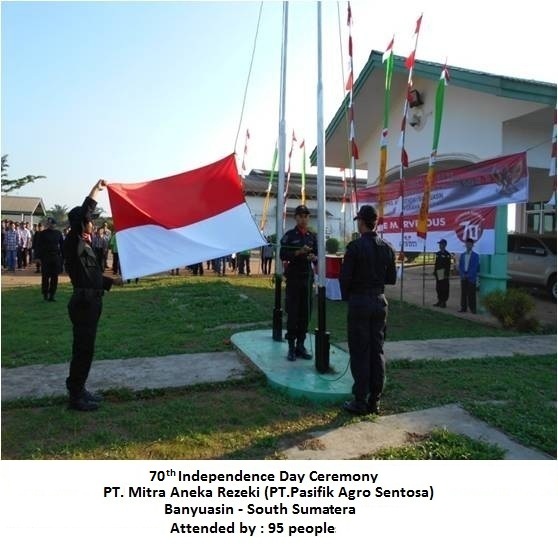 70th Independence Day - PT. Mitra Aneka Rezeki (PT.Pasifik Agro Sentosa), Banyuasin - South Sumatera